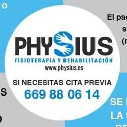 Horario de apertura Fisioterapia Physius, Madrid