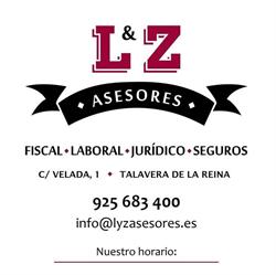 Horario de apertura L&Z Asesores, Talavera de la Reina