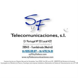 Horario de apertura SYF telecomunicaciones, S.L, Fuenlabrada