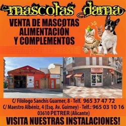 Horario de apertura Mascotas Dama Sl., Petrer