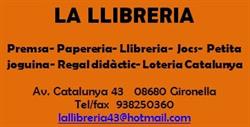 Horario de apertura LA LLIBRERIA, Gironella