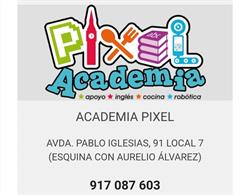 Horario de apertura academia pixel, Rivas-Vaciamadrid
