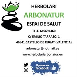 Horario de apertura Herbolari arbonatur, Castelló de Rugat