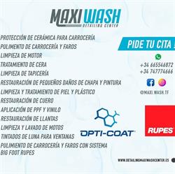 Horario de apertura Maxi Wash Detailing Center, Las Chafiras