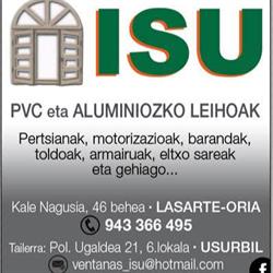 Horario de apertura Ventanas Isu, Usúrbil