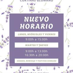 Horario de apertura Glomano, Arrecife