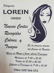 Horario de apertura Peluquería Blanes unixes, Novelda