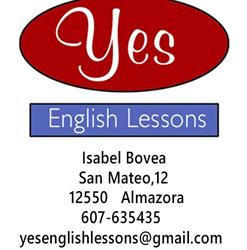 Horario de apertura Yes. English lessons, Almassora