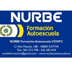 Horario de apertura NURBE Formación-Autoescuela, Xàtiva