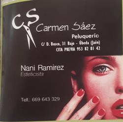 Horario de apertura Carmen Sáez Peluqueria Y Estetica Nani, Úbeda