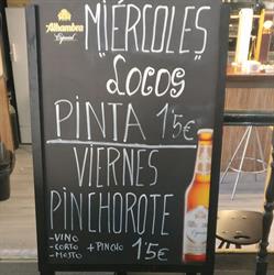 Horario de apertura Camarote, Logroño