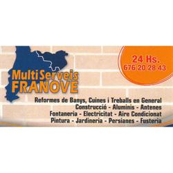 Horario de apertura MULTISERVEIS FRANOVE, Sant Feliu de Guíxols