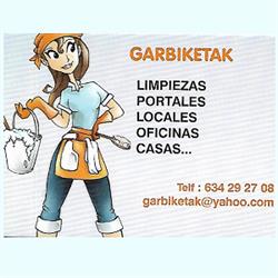 Horario de apertura Limpiezas Garbiketak Zumarraga SL,