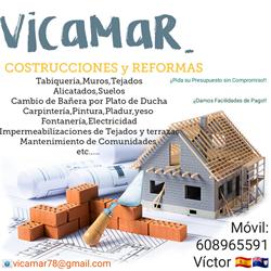 Horario de apertura Construcciones y Reformas Vicamar, Torre-Pacheco