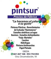 Horario de apertura Centro Pintsur Úbeda, 