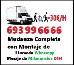 Horario de apertura Mudanzas baratas Mataro, 