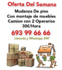 Horario de apertura Mudanzas Baratas, Terrassa