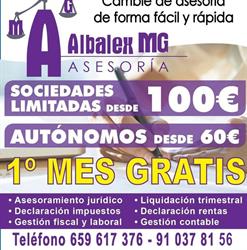 Horario de apertura Albalex MG, Móstoles