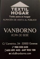 Horario de apertura Vanborno, Ourense