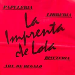 Horario de apertura La imprenta de lola, Macael