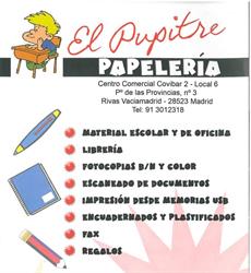 Horario de apertura El pupitre, Madrid