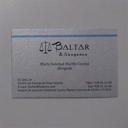 Horario de apertura Baltar y Abogados S.L.P, Las Palmas de Gran Canaria