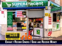 Horario de apertura Western Union (SuperAlacantExpress), 