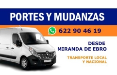 Horario de apertura Portes y mudanzas REDIPROEXPRESS, Miranda de Ebro