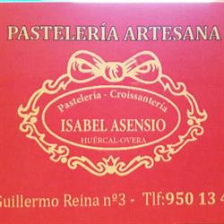 Horario de apertura Pastelería Isabel Asensio, Huércal-Overa