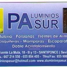 Horario de apertura Aluminios Pasur S.L, Santiponce
