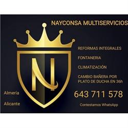 Horario de apertura Nayconsa Multiservicios, Almería