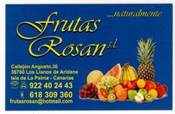 Horario de apertura Frutas Rosán, Los Llanos
