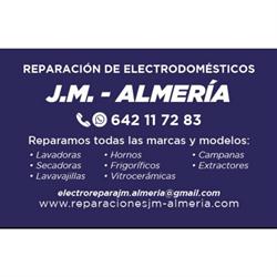 Horario de apertura REPARACIÓN DE ELECTRODOMÉSTICOS JM ALMERIA, Huércal de Almería