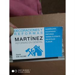 Horario de apertura Reformas Martinez Pontevedra SLL, 