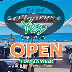 Horario de apertura O'Learys Irish Bar, Torrox