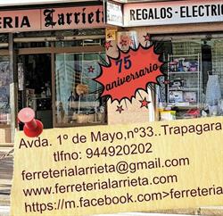 Horario de apertura Ferretería Larrieta Burdindegi, Valle de Trápaga-Trapagaran