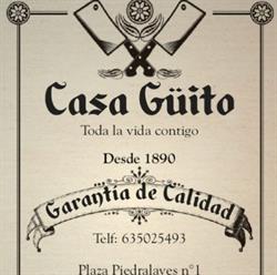 Horario de apertura Casa Güito, Moral de Calatrava
