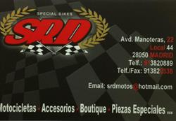 SRD motos en Madrid (Tetuán) - Horario de apertura