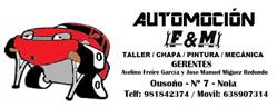 Horario de apertura Automoción F&M, S.c., Noia