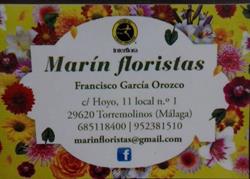 Horario de apertura Floristería Marín Floristas., Torremolinos