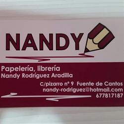 Horario de apertura Papelería Nandy, Fuente de Cantos