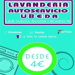 Horario de apertura Lavandería Autoservicio Úbeda, 