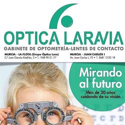 Horario de apertura ÓPTICA LARAVIA LARA JC1 (ZAS VISIÓN), Murcia