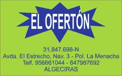 Horario de apertura El Oferton La Menacha Sl., Algeciras