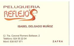 Horario de apertura Peluqueria Reflejo's, Zafra