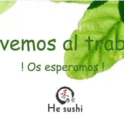 Horario de apertura He Sushi, Villanueva del Pardillo