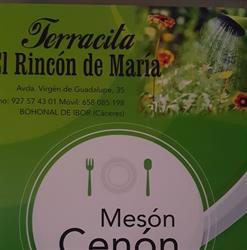 Horario de apertura MESON Cenon/mahon, Bohonal de Ibor