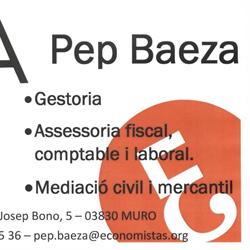 Horario de apertura Pep Baeza - Gestoria, Muro de Alcoy