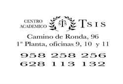 Academia TSIS en Granada (Ronda) - Horario de apertura