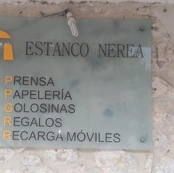 Horario de apertura Estanco Nerea Sacramenia, 